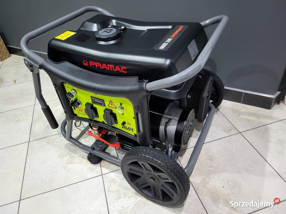 JAKOŚĆ Agregat prądotwórczy 3kW PRAMAC WX3200