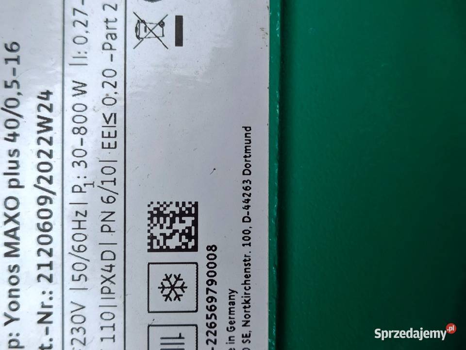 Pompa Pozostałe Nowy Tomyśl