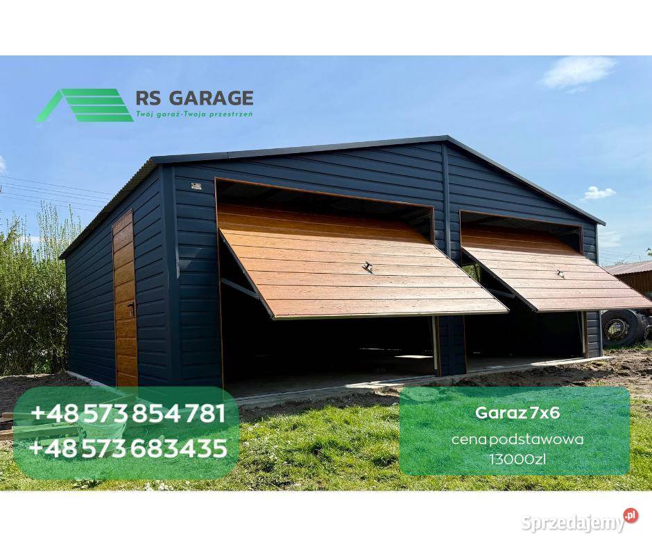 Garaż blaszany 5x6 30m2 Świdnica