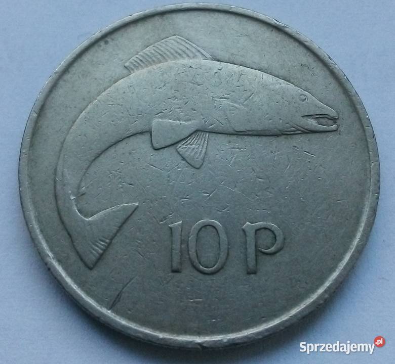 IRLANDIA10 PENSÓW1969 rRYBA Numizmatyka mazowieckie Legionowo sprzedam