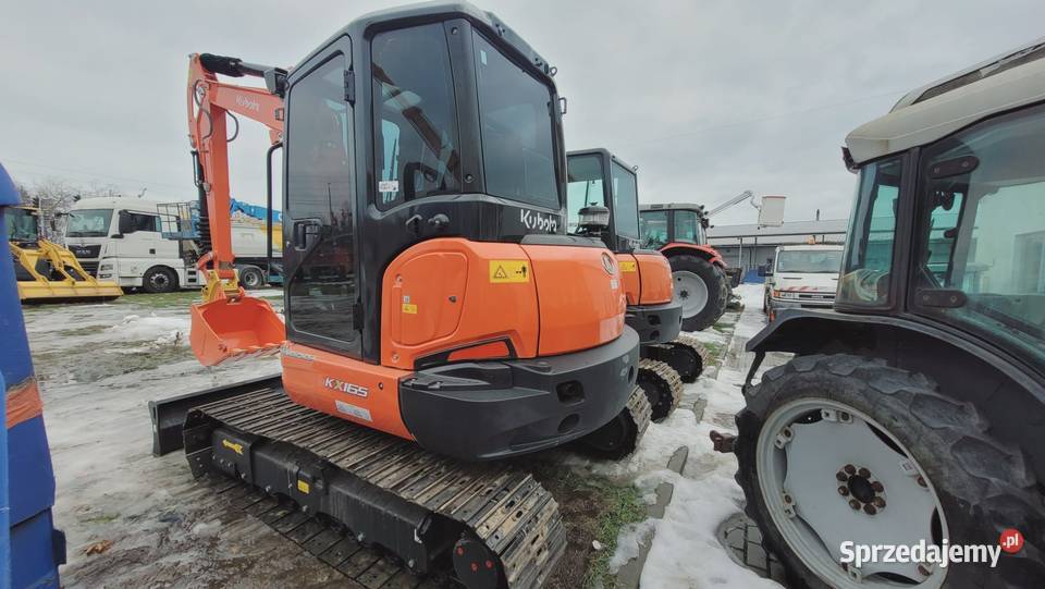 Koparka Kubota KX 1655 gąsienicowa 55 tony