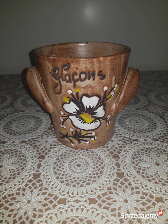 Pojemnik ceramiczny Ceramika i szkło wielkopolskie Wola Podłężna sprzedam