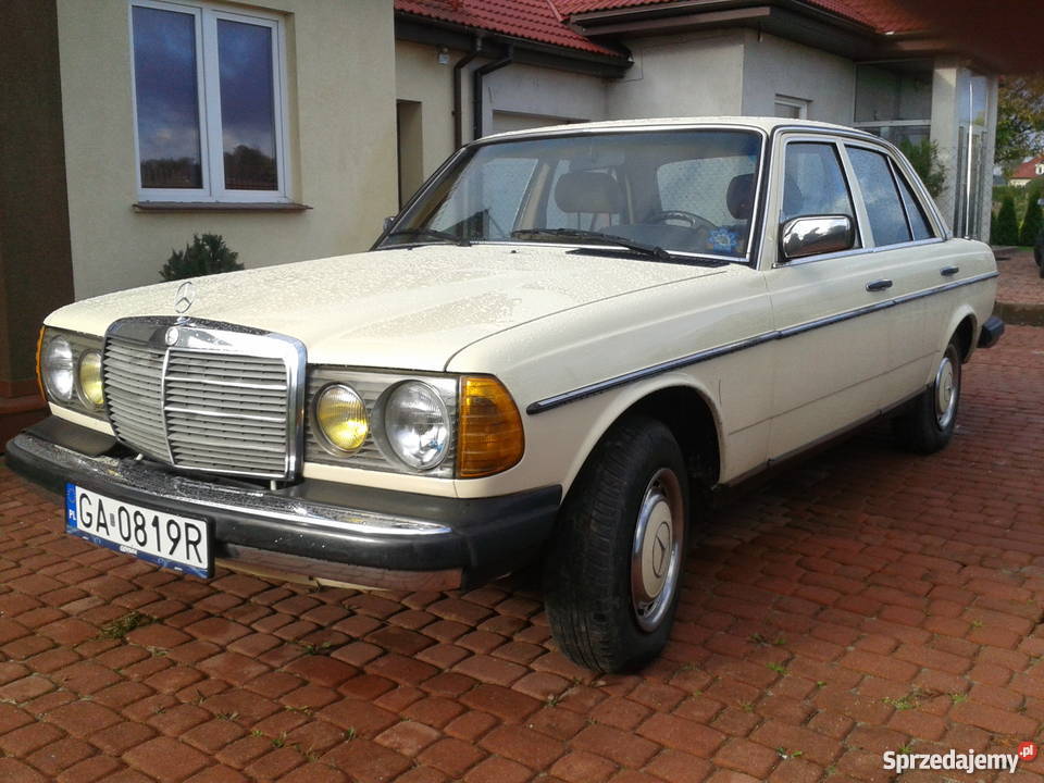 mercedes benz w123 amerykanska tempomat W123 Gdynia