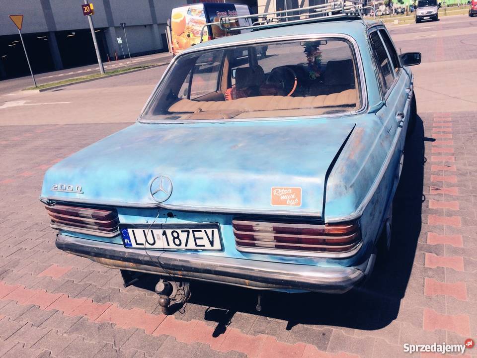 Mercedes W123 Beczka Rost Style Rat Lublin