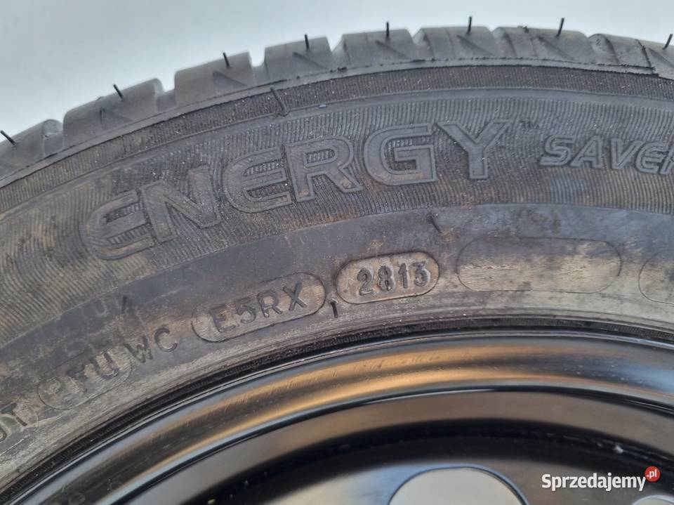 VW Golf VII Octavia KOŁO ZAPASOWE Zapas felga Średnica 16"
