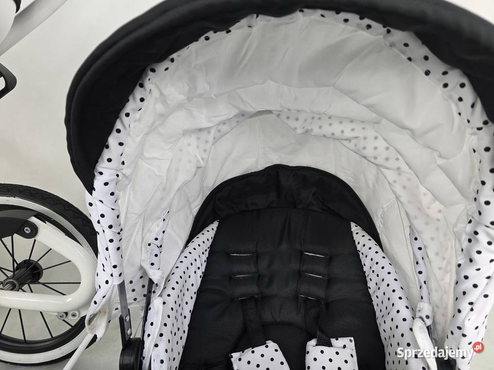 Nowy Powystawowy wózek dziecięcy Lameiro Retro Głębokie