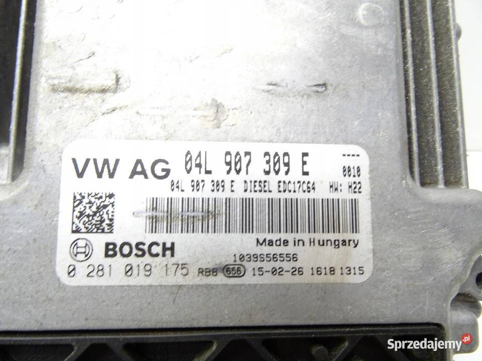 KOMPUTER STEROWNIK SILNIKA SEAT TOLEDO IV 16 TDI sprzedam