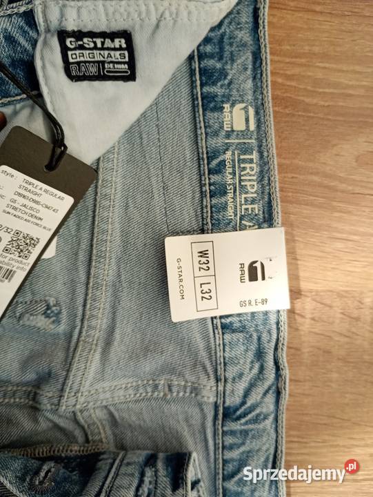 Spodnie jeansowe męskie