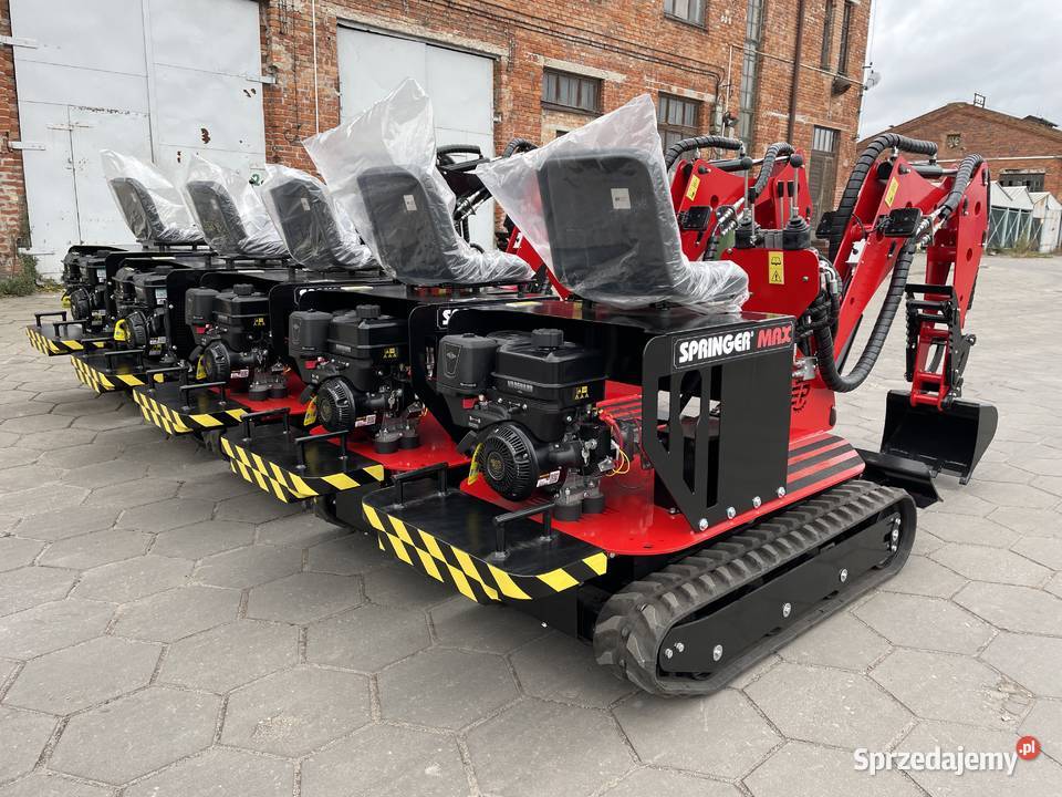 Nowa Minikoparka Obrotowa SpringerMAX Mini Brześć Kujawski sprzedam