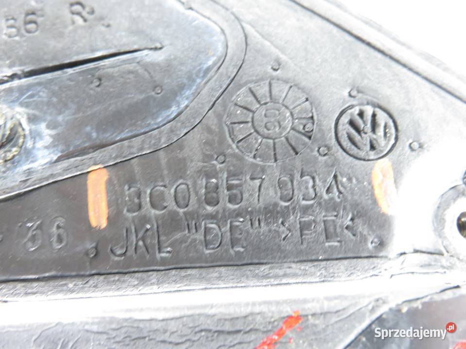 LUSTERKO PRAWE VW PASSAT B6 3C0857934 LD5Q
