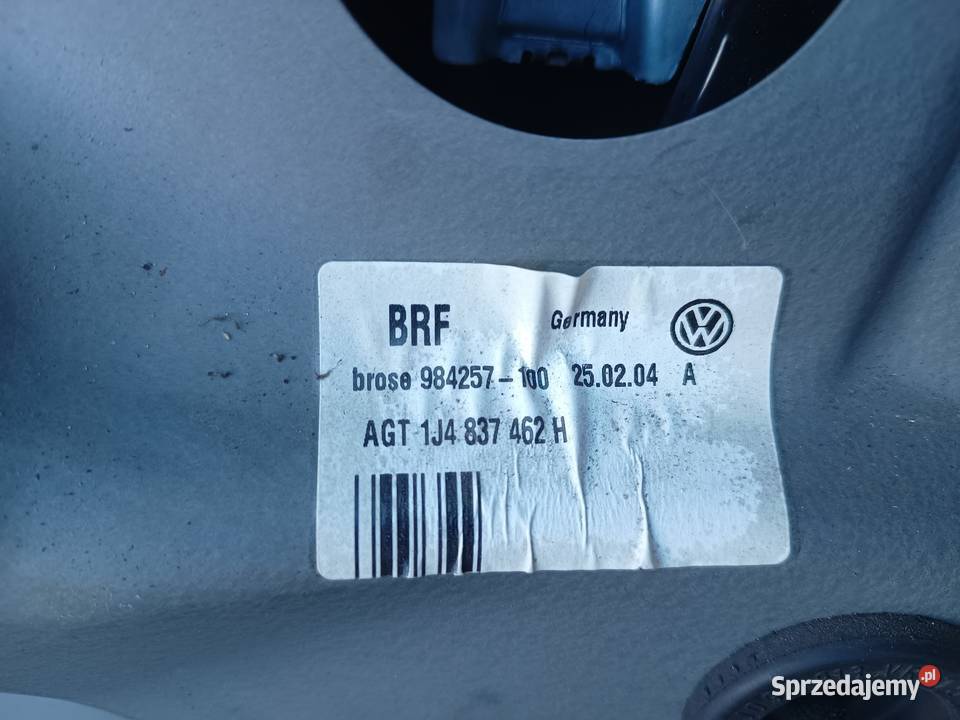 Mechanizm podnośnik szyby elektryczny vw golf 4 Kłodzko
