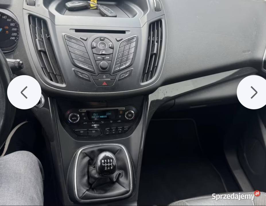 Ford Kuga 4x4 2015 pół skóra z Niemiec super Jelenia Góra