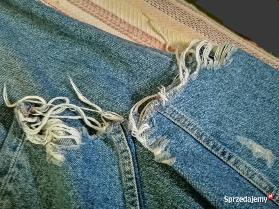 NOWE spodnie ZARA dżinsy Ripped jeans boyfriendy Leszno
