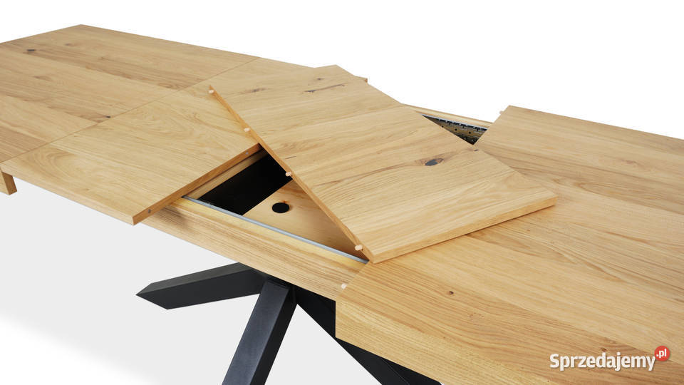 Stół NIDO 180 x 90 rozkładany dąb nat dziki 180cm Woźniki