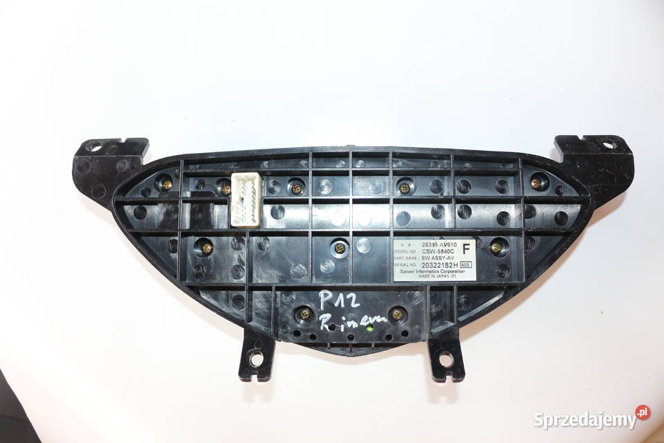 NISSAN PRIMERA P12 PANEL STEROWANIA KLIMA RADIO Prochowice