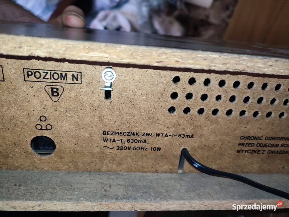 Radioodbiornik Radio Unitra Diora Beskid Siemianowice Śląskie