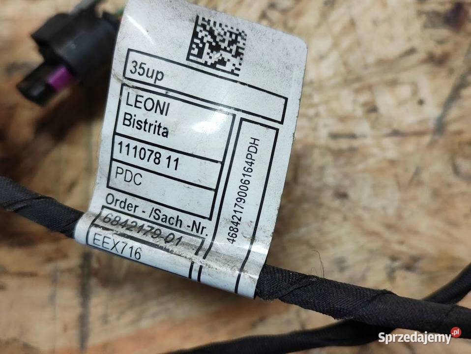 Wiązka PDC Zderzaka Tył BMW 6 Gran Turismo G32 Pleszew