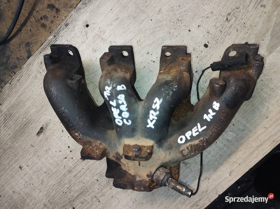 OPEL CORSA B 12 8V kolektor wydechowy 90400043 osobowe Kielce