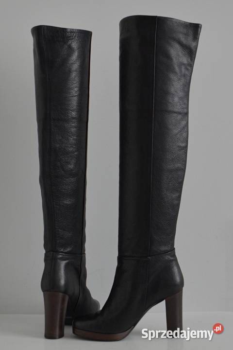 Wysokie kozaki Minelli pod kolano na wygodnym Białystok