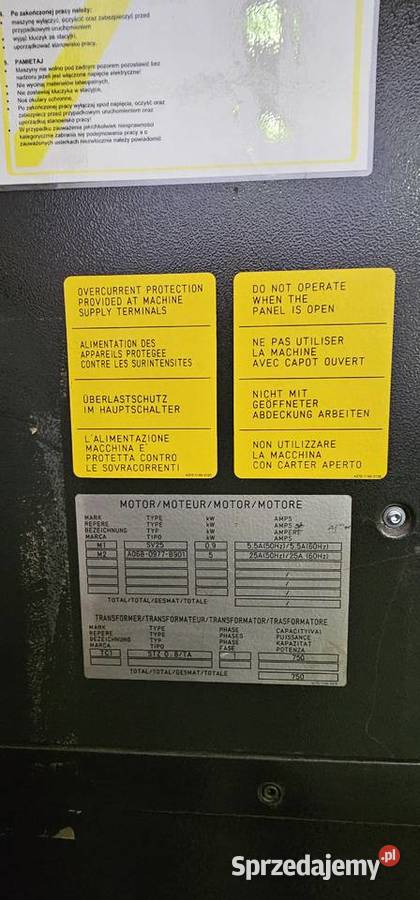 Wycinarka laserowa AMADA LC1212 alfa III Warszawa