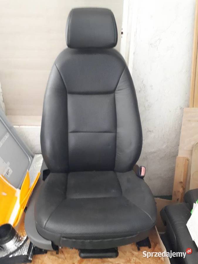 Fotel pasażera Saab 95 Aero skóra grzanie