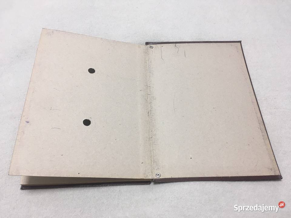 Stara Księga Korespondencyjna PRL rekwizyt Antyki, Sztuka, Kolekcje