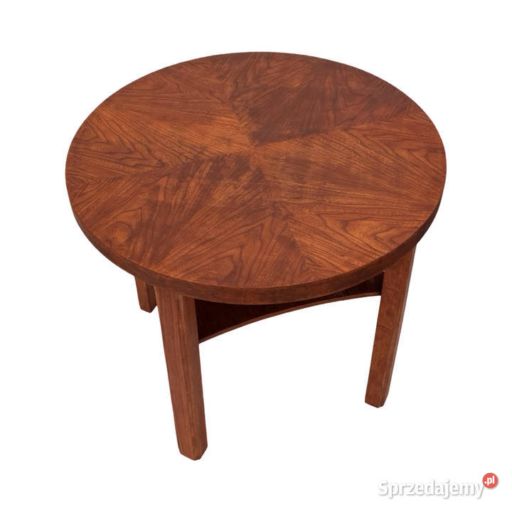 Okrągły stolik kawowy MidCentury Art Deco Warszawa