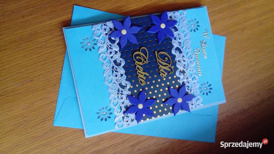 Kartka Imieninowa wykonana ręcznie śląskie Sosnowiec
