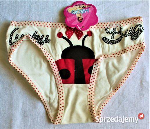 Figi majtki dziewczęce bawełna 98104 2 Warszawa
