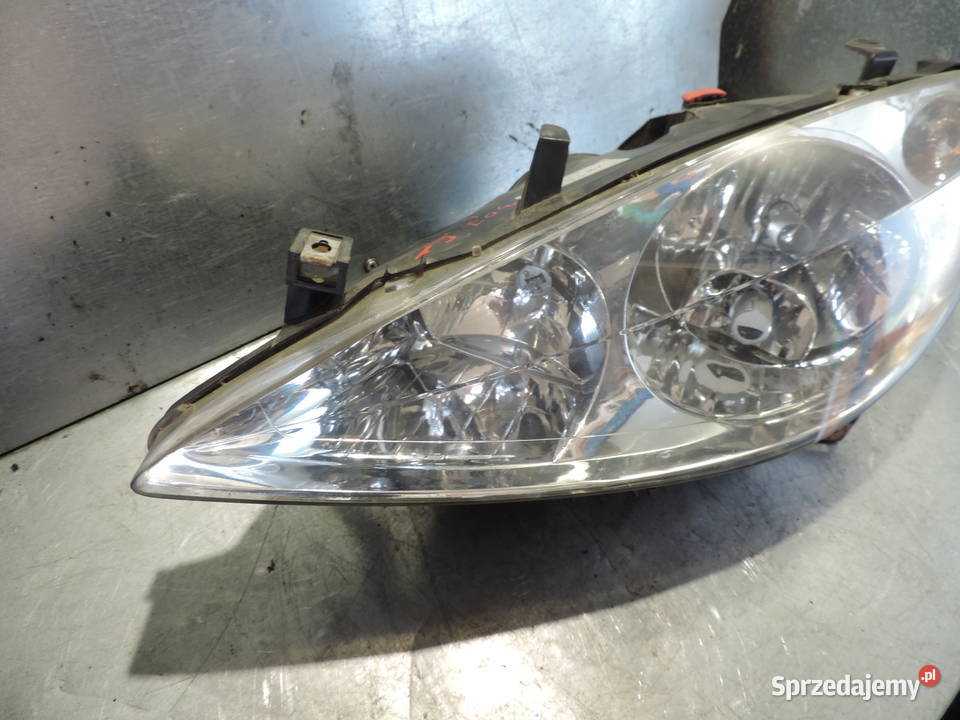 REFLEKTOR LEWT LAMPA LEWA PRZEDNIA PEUGEOT 307 Lampy przednie małopolskie Nowy Sącz