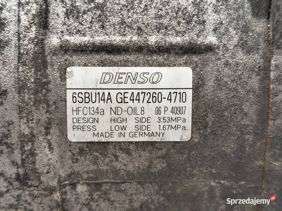 SPRĘŻARKA KLIMATYZACJI BMW F10 F11 F30 F31 20 D Turbosprężarki Chełm sprzedam
