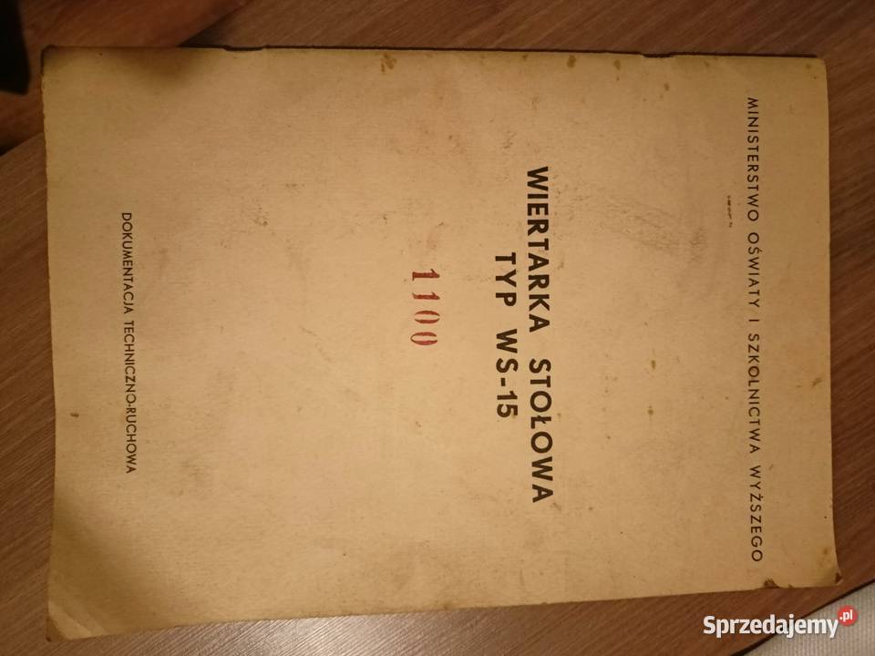 Wiertarka stołowa WS 15 Warka Wierzchowiny