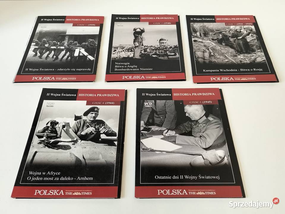 II Wojna światowa historia prawdziwa na VCD lektor Warszawa