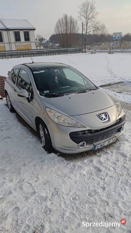 Peugeot 207 AUTOMAT przebieg 137000 panorama 207 Blachownia