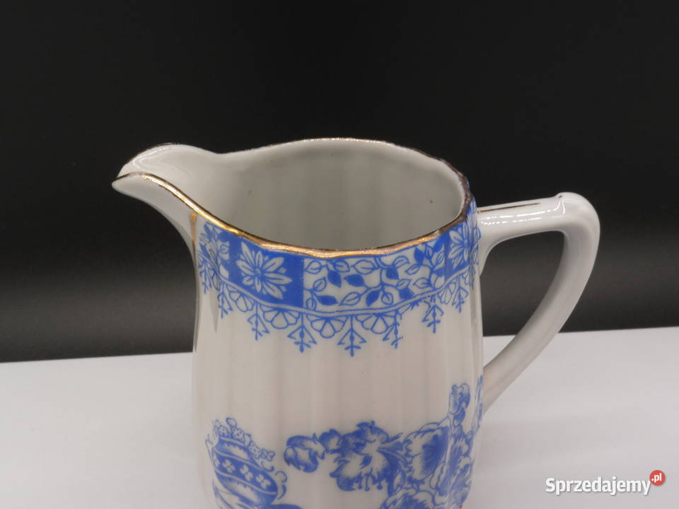 Dzbanek na mleko z porcelany China Blau Bavaria Raszków