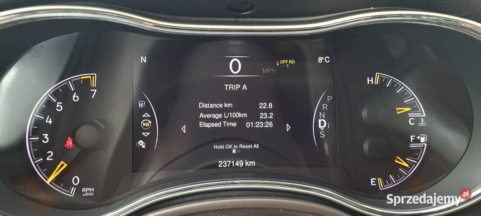 Jeep Grand Cherokee Overland wprowadzone bez