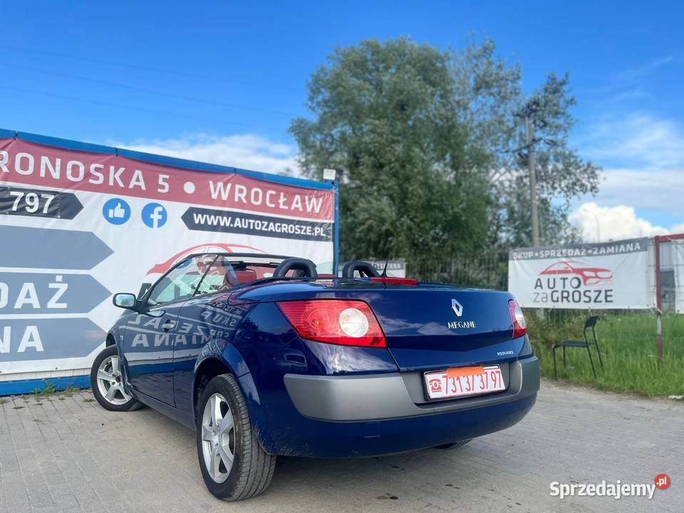Renault Megane Cabrio 16 Benzyna 2006 KARMANN Wrocław