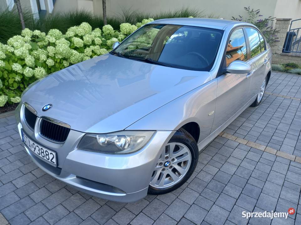BMW E90 20D Seria 3 Sedan 2008r 136 srebrny Gliwice