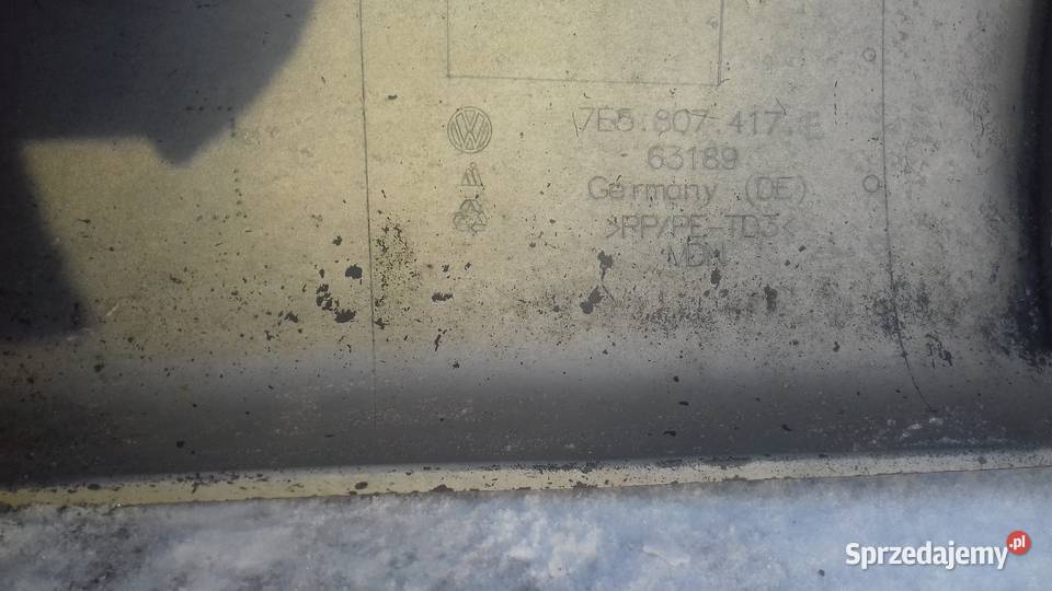 ZDERZAK TYŁ VW T5 T6 TRANSPORTER CARAVELLE małopolskie Kalwaria Zebrzydowska sprzedam