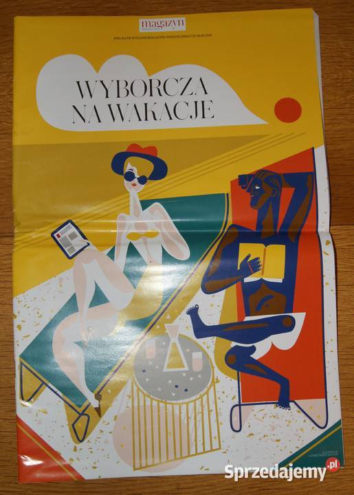 Magazyn Świąteczny Wyborcza na Wakacje Czasopisma Parczew sprzedam