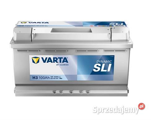 Akumulator 100Ah VARTA Silver H3 12V 830A Płock sprzedam
