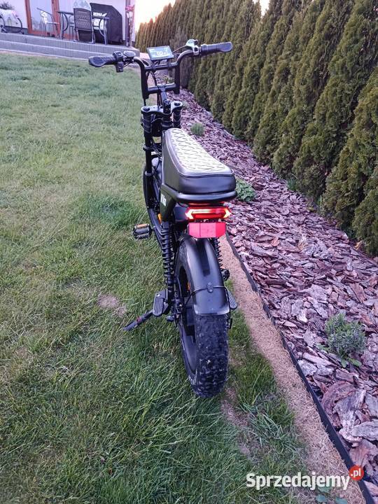 Fatbike elktryczny Ouxi V8 rower lubelskie Nałęczów