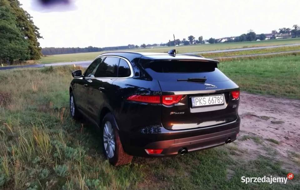 Jaguar FPace 20 i4D AWD Prestige nieuszkodzony wielkopolskie Kościan