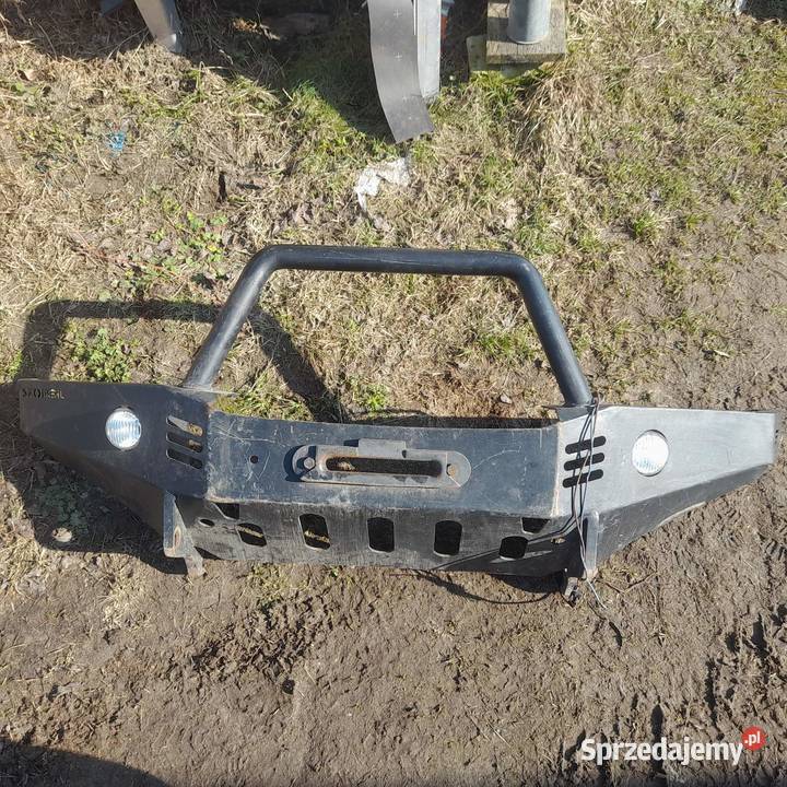 Zderzak Przedni Stalowy Pajero 2 Galloper 2 lubelskie Frampol sprzedam