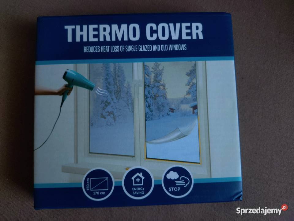 Folia termoizolacyjna na okna dwie sztuki Chróścina