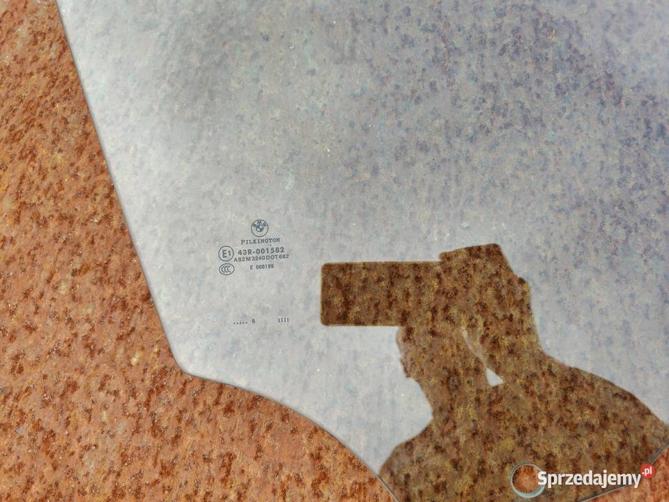 Bmw e90 szyba drzwi przód prawa oryginał łódzkie