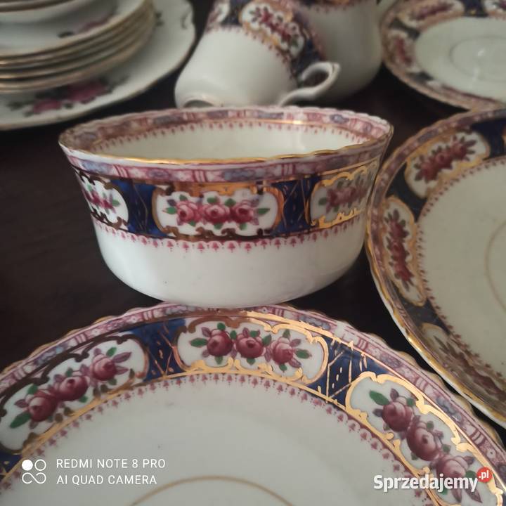 Filiżanka z talerzykiem Stara angielska pomorskie