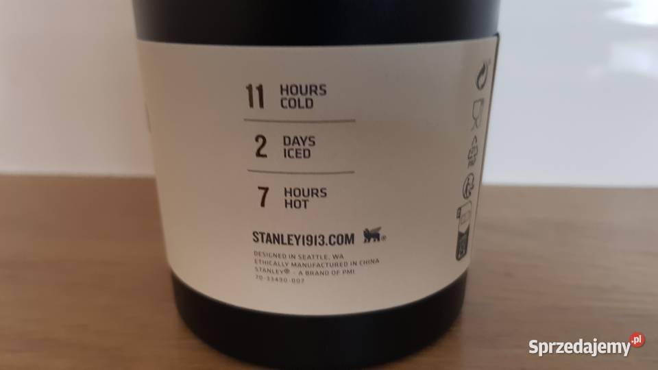 Kubek termiczny Stanley Quencher H20 czarny 40 Warszawa