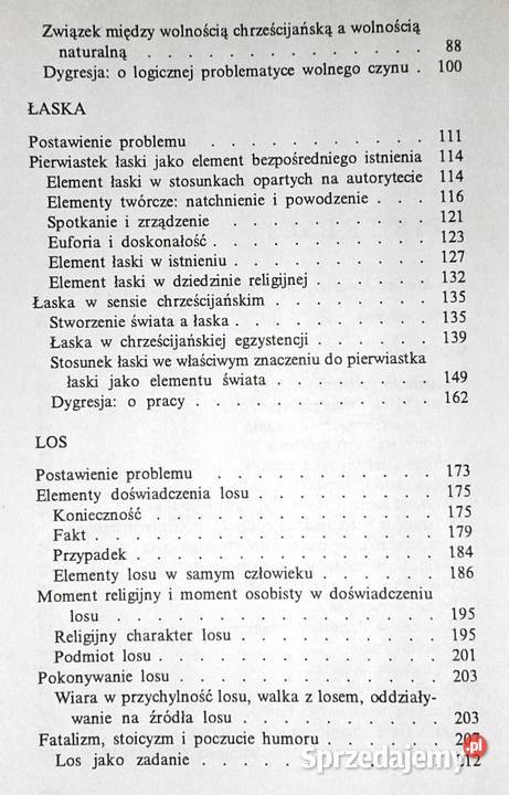 Wolność łaska los Romano Guardini sprzedam