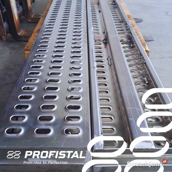 Najazdy rampy trapy aluminiowe 25m Sowlany